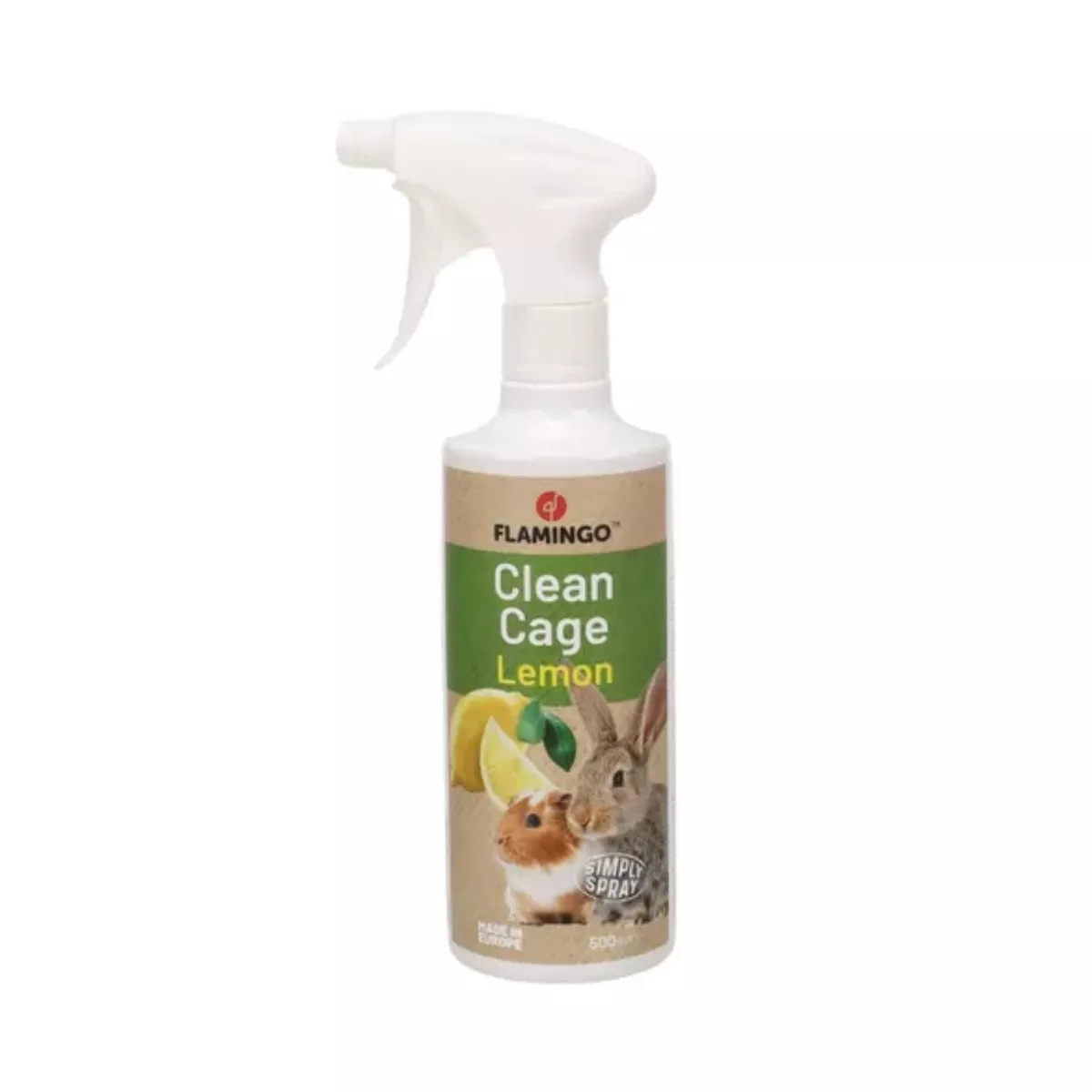 CAGE CLEANER SPIK LEMON 500ML