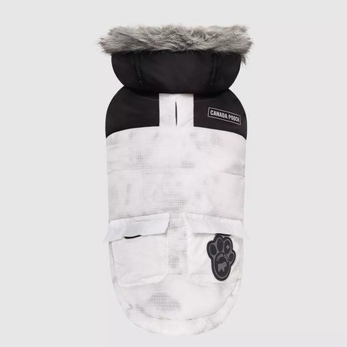 Canada Pooch Eco+ True North Dog Parka, Marble