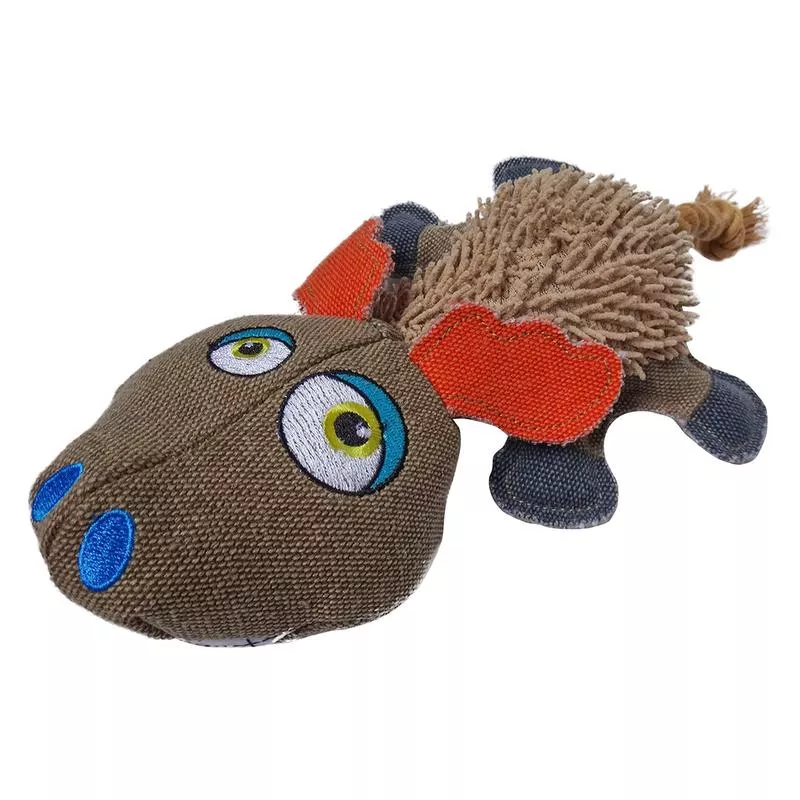 Canvas Moose 28x16x8cm Mixed Colors
