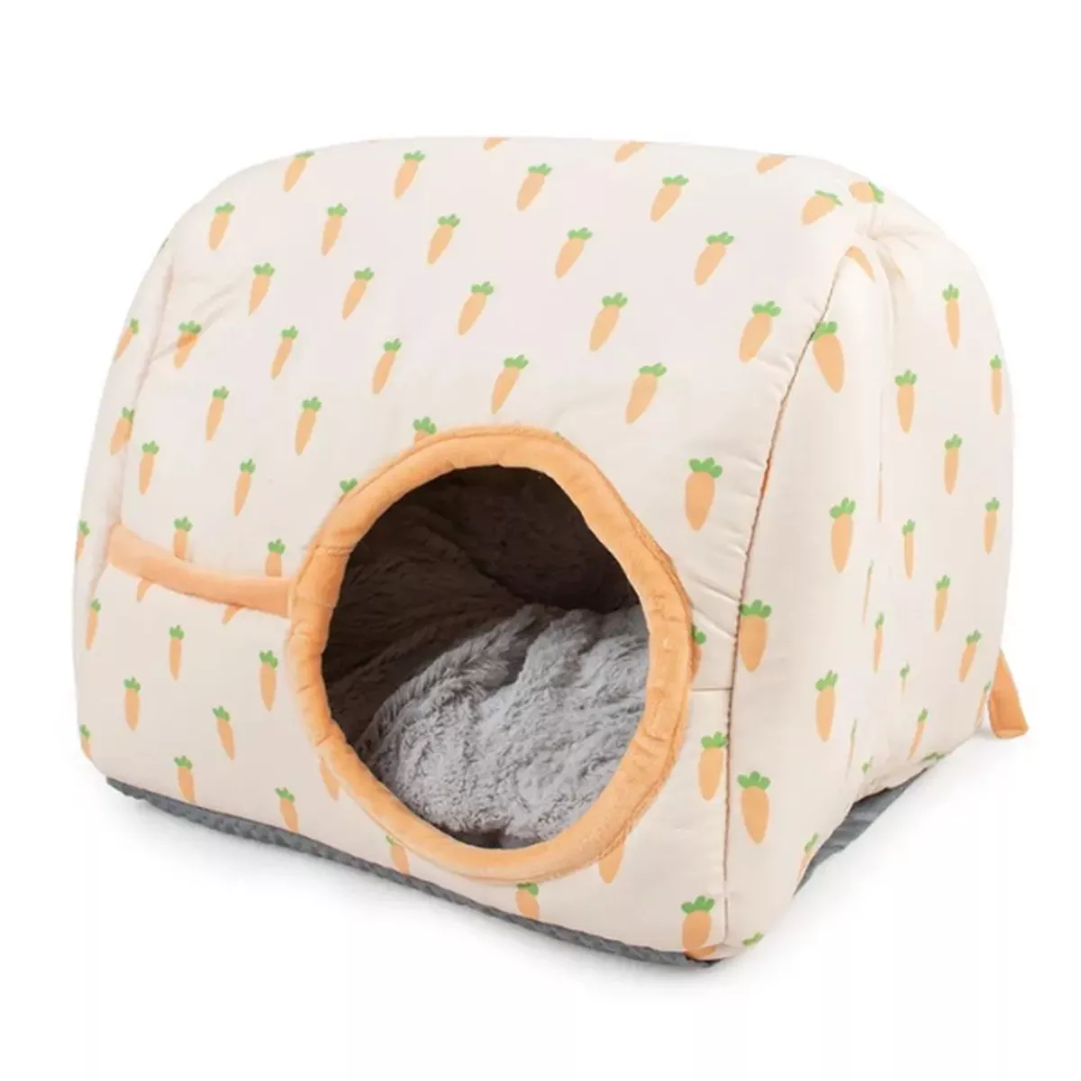 CARROT HIDEWAY HOUSE PLUSH