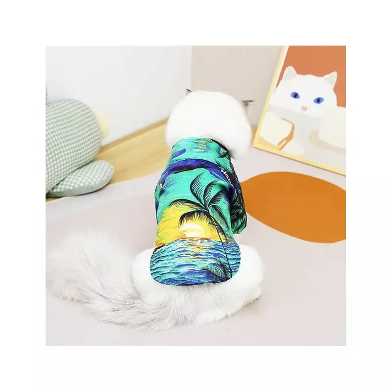 Cat Clothes Blue