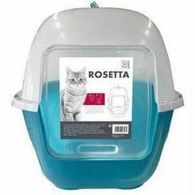Cat Litter Box - Rosetta Blue