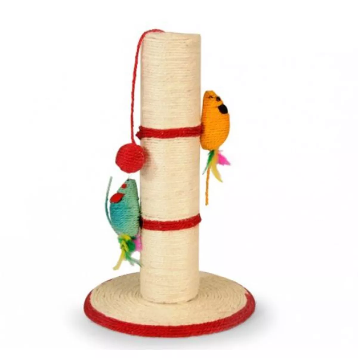 CAT SCRATCH POLE W/MOUSE