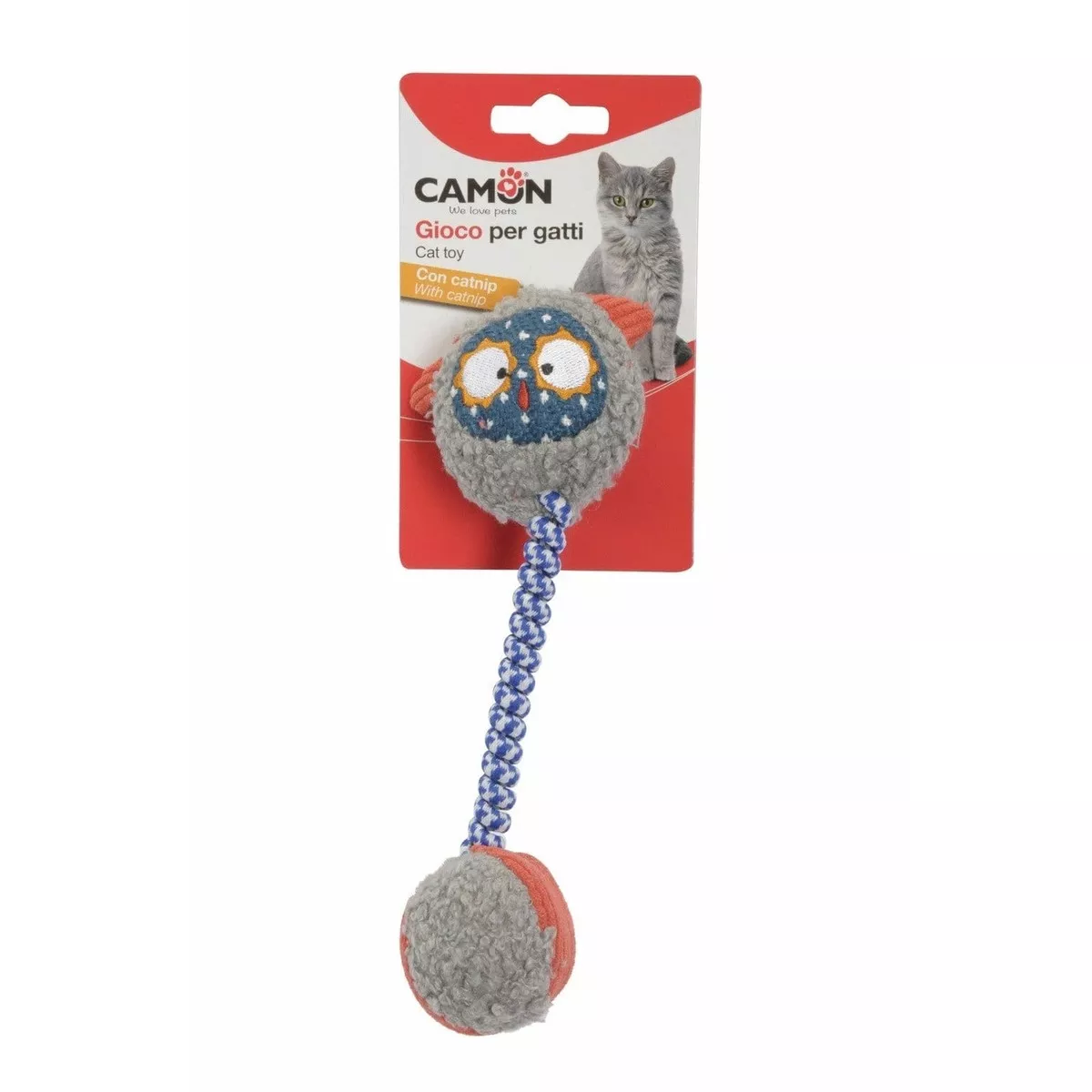 Cat Toy – Cat With Spring