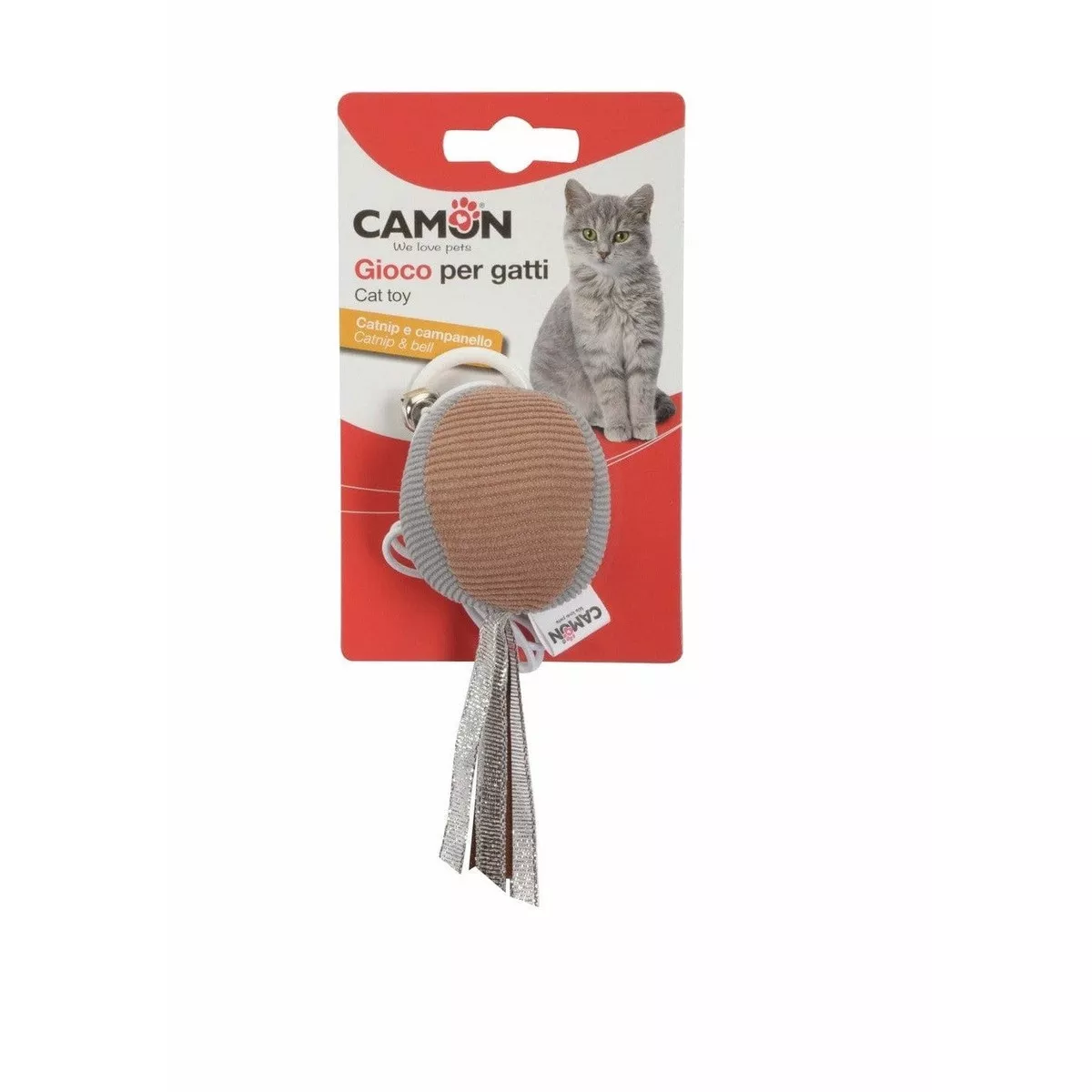 Cat Toy - Shabby Ball With Bells
