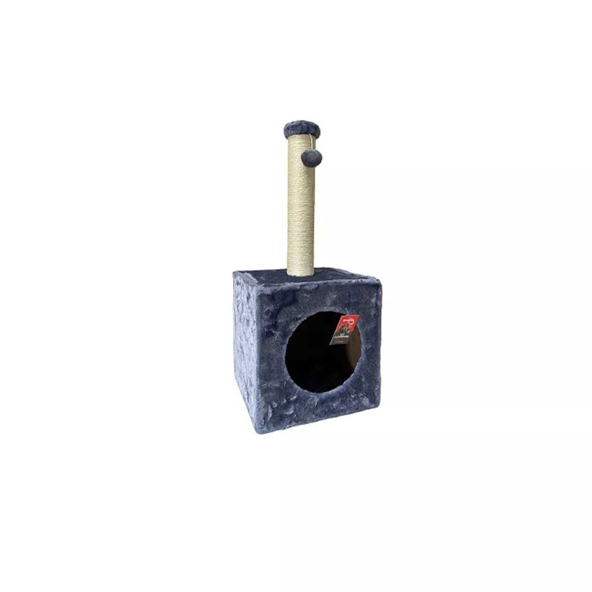CAT TREE CUBE BLUE 35*35*62CM
