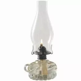Chamber Oil Lamp, 11.5-In.