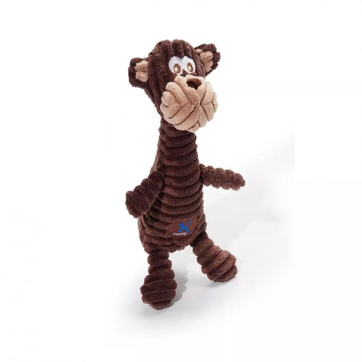 Charming Pet Squeakin’ Squiggles Monkey Dog Toy