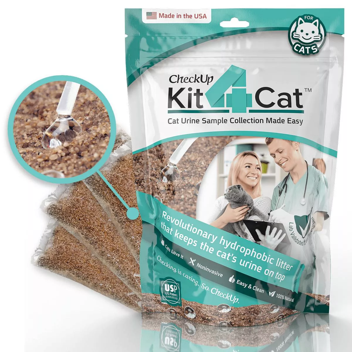 CheckUp Kit4Cat Cat Urine Sample Collection Kit