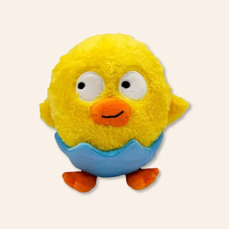 Chick-a-Dee Power Plush Dog Toy