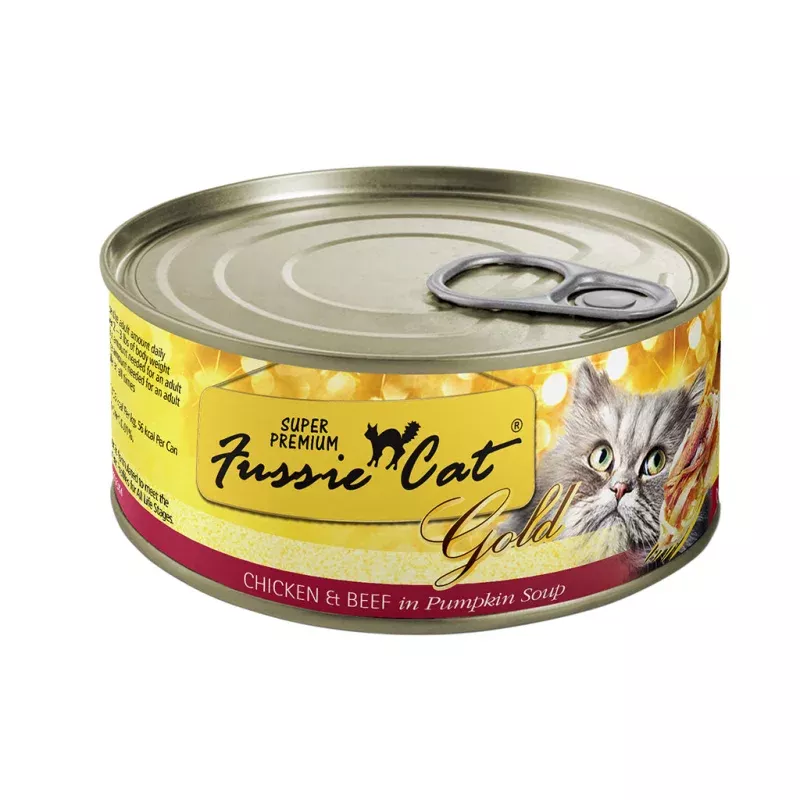 *Chicken & Beef Formula in Pumpkin Canned Cat Food 2.82oz