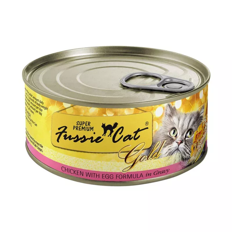 *Chicken with Egg Canned Food for Cats 2.82oz
