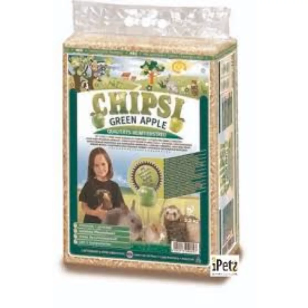 CHIPSI PLUS GREEN APPLE 60L