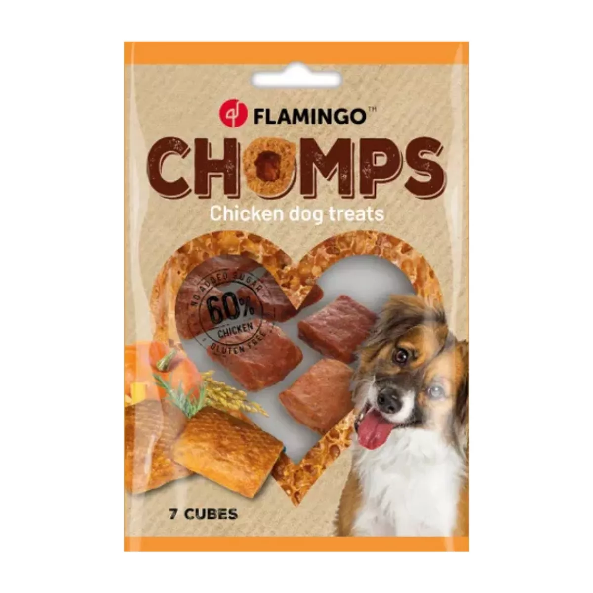 CHOMPS CHICKEN CUBE 7PCS 90G