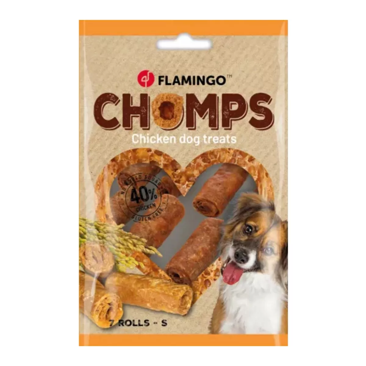 CHOMPS CHICKEN ROLL S 7PCS 90G