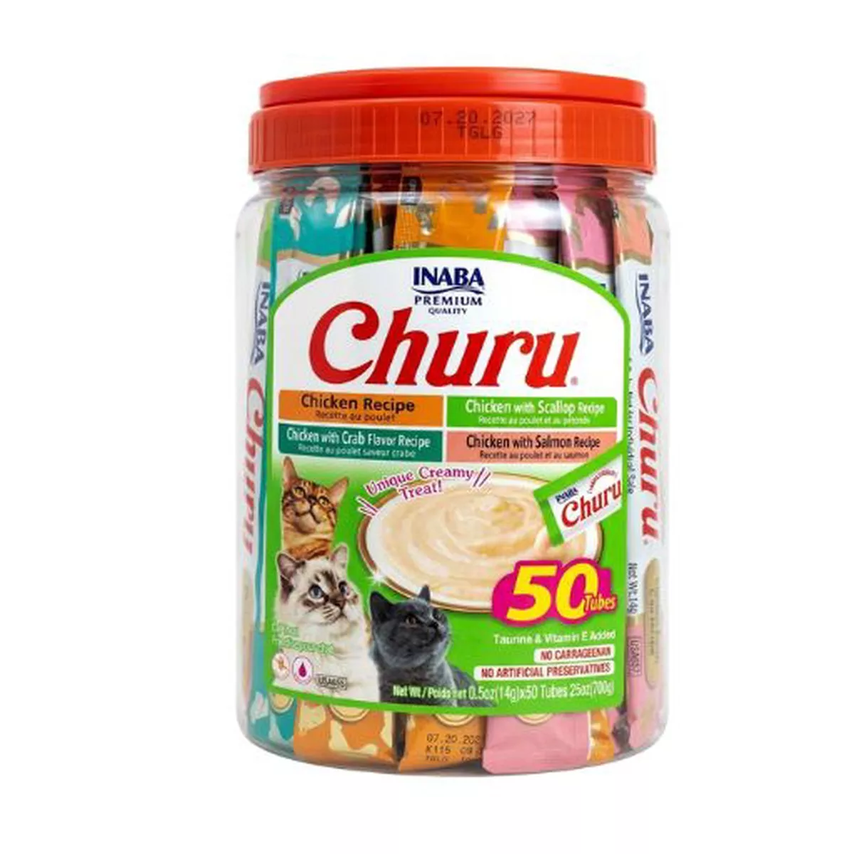 Churu Chicken Seafood Variety 50 Tubes