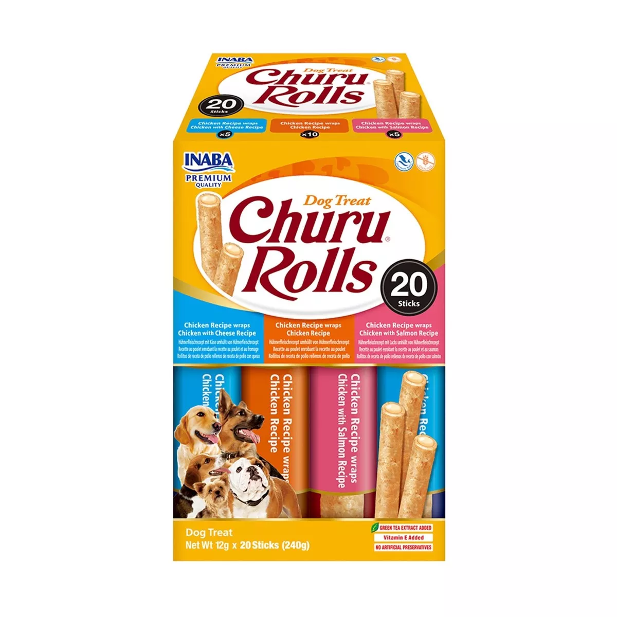 Churu Rolls 20 Pack Rolls Variety