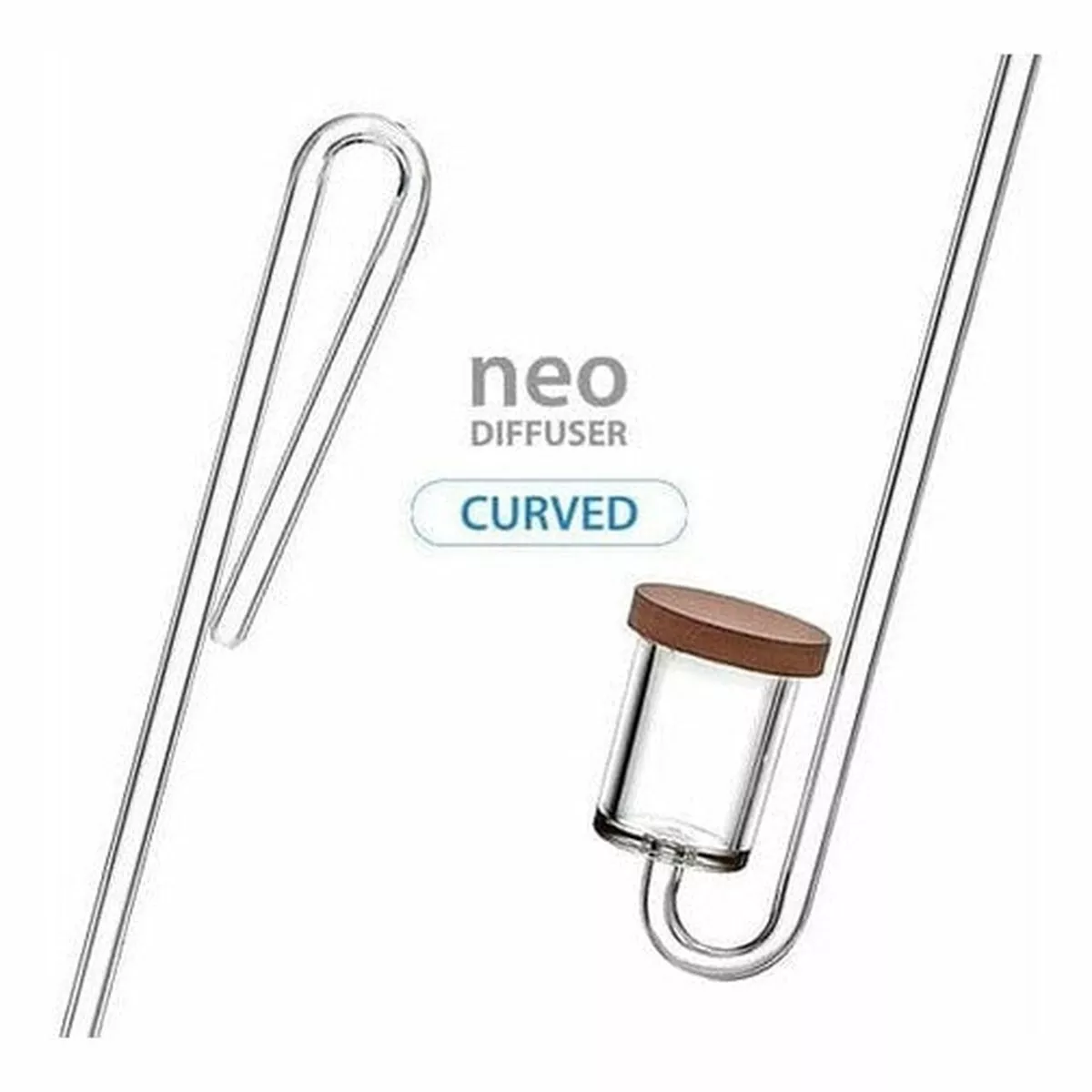 Co2 Diffuser Curved Original L(Brown)