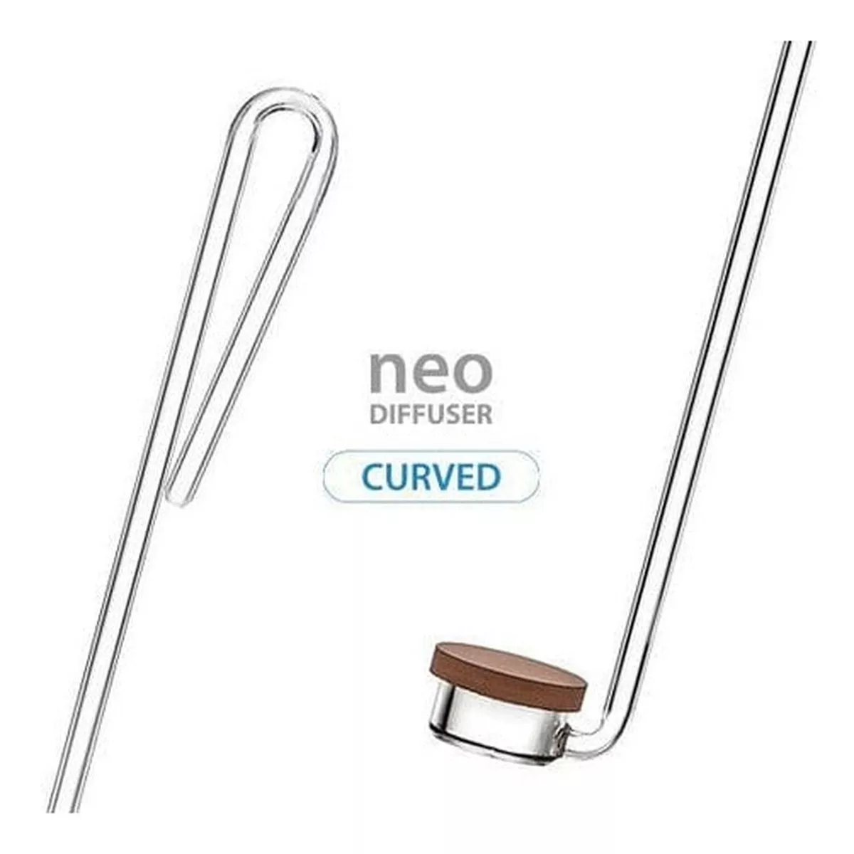 Co2 Diffuser Curved Special L(Brown)
