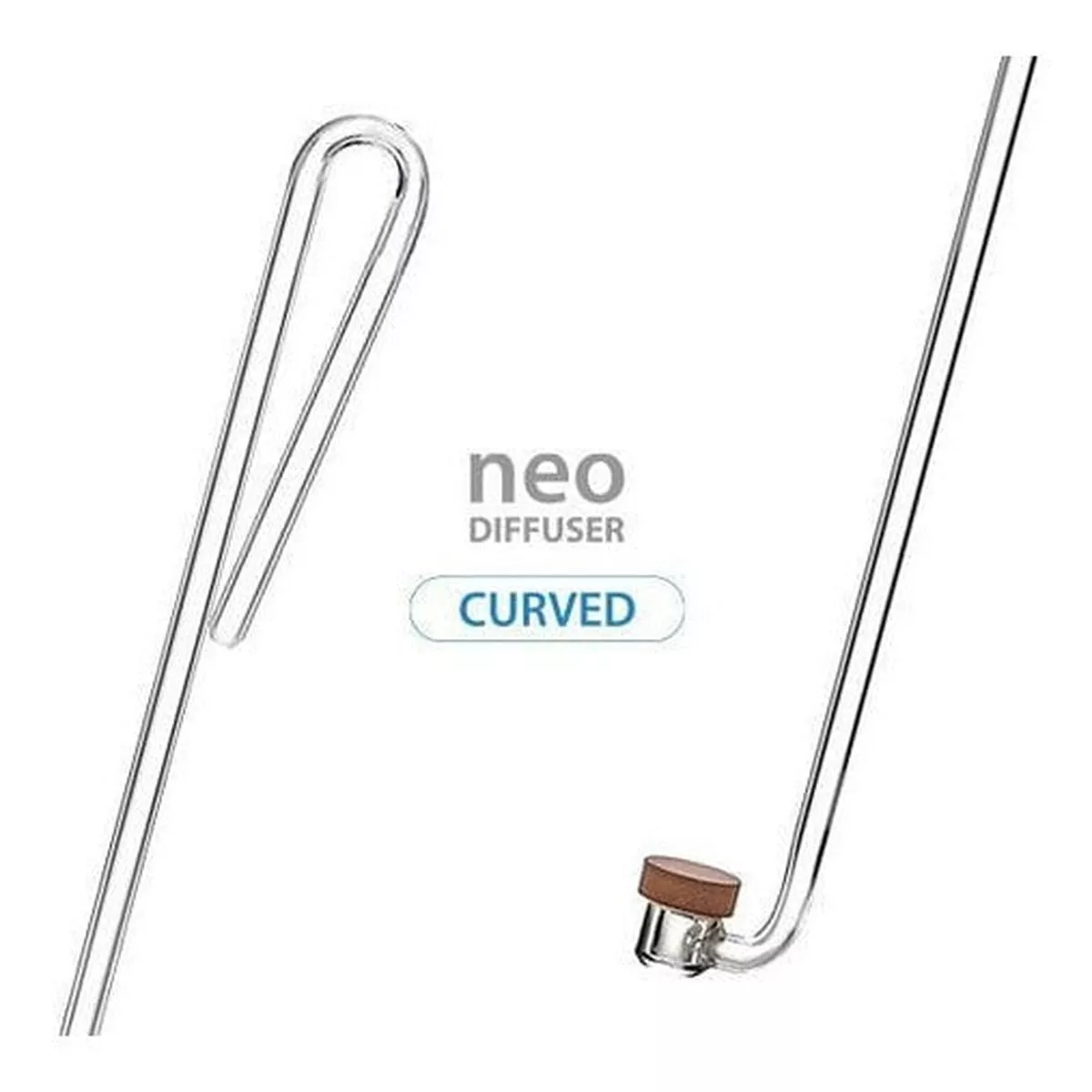 Co2 Diffuser Curved Special S(Brown)