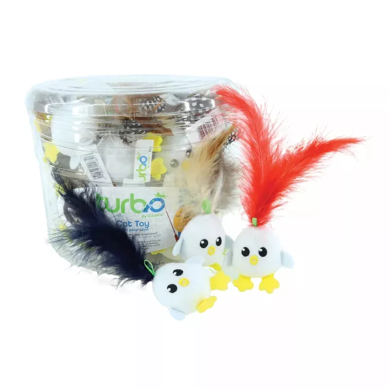 Coastal Turbo Cat Toys CHICKEN EGGS