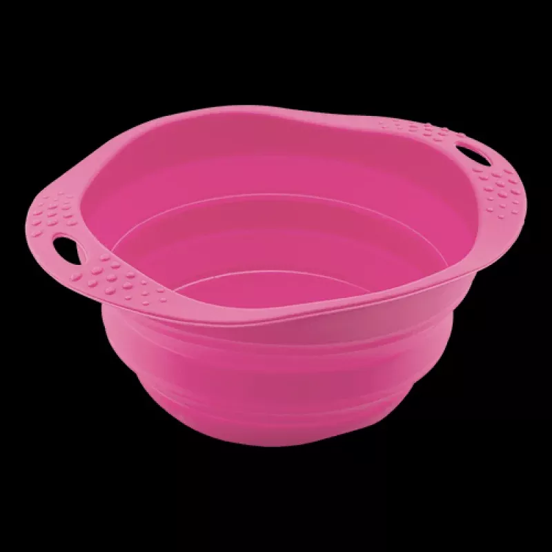 Collapsible Travel Bowl - Pink
