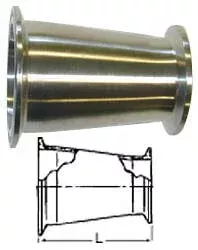 Concentric Reducer (Clamp/Clamp)–2.5″ to 2″