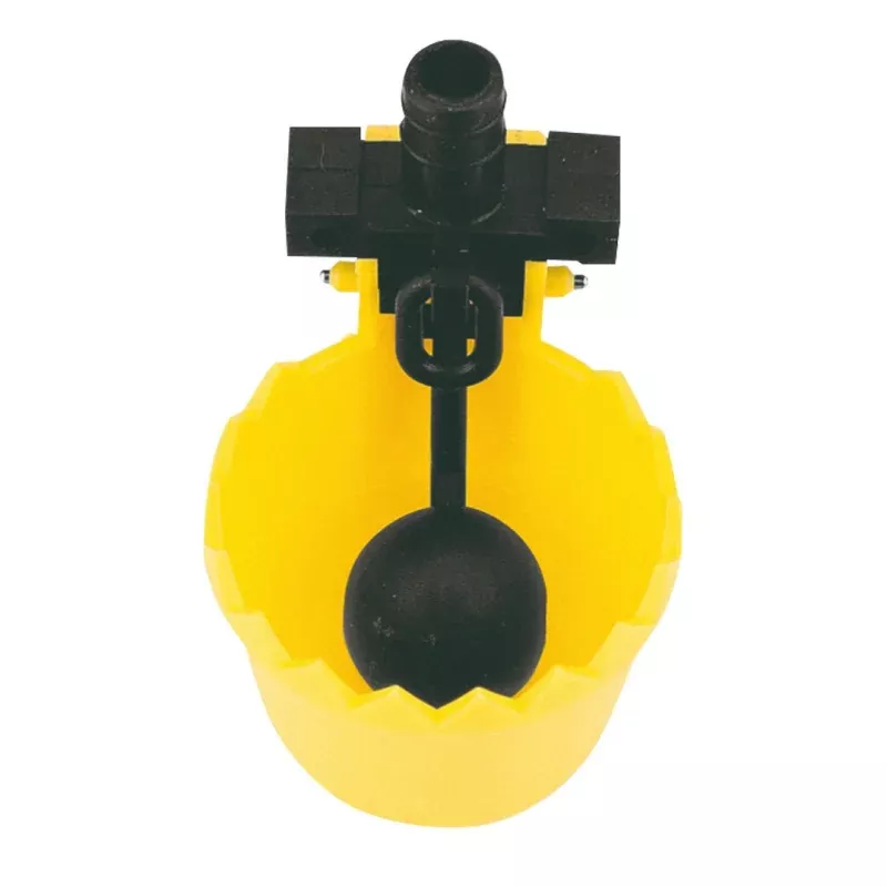 Constant Level Poultry Drinking Bowl with Float Valve for Chickens, Ducks & Birds