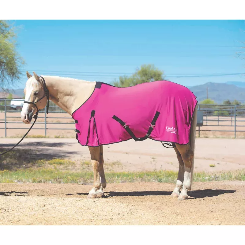 Coolcore Equine Cooling Blanket Pink