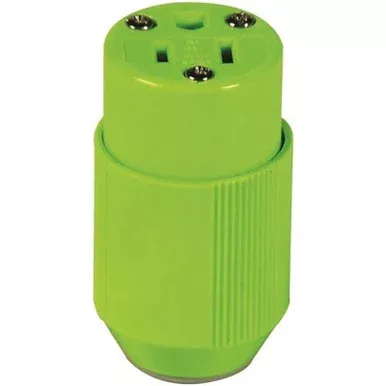Cooper Wiring High Visibility Straight Electrical Connector 125 Volt