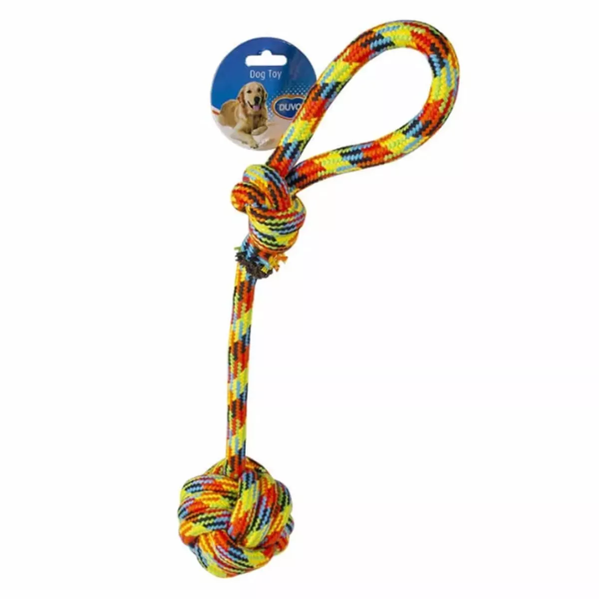 COTTON ROPE W/BALL AND LOOP BEACH