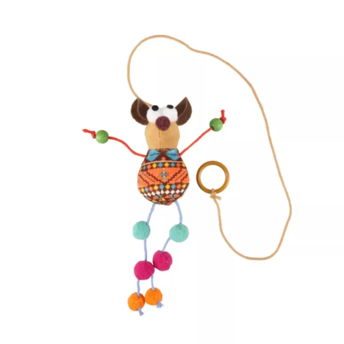 CT INDY MOUSE WITH BEADS