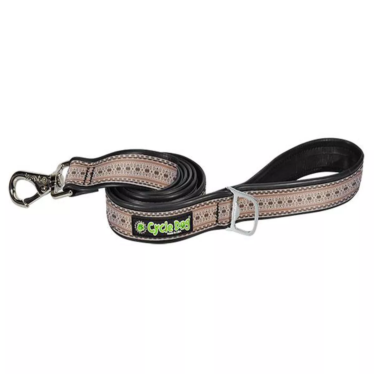 Cycle Dog RegWidth Dog Leash, Dude Sweater