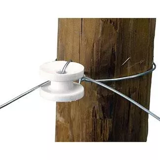 Dare, Rounder Corner Insulator, White, 10 Pack