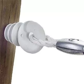 Dare, White Ring Insulator, 10/Bag