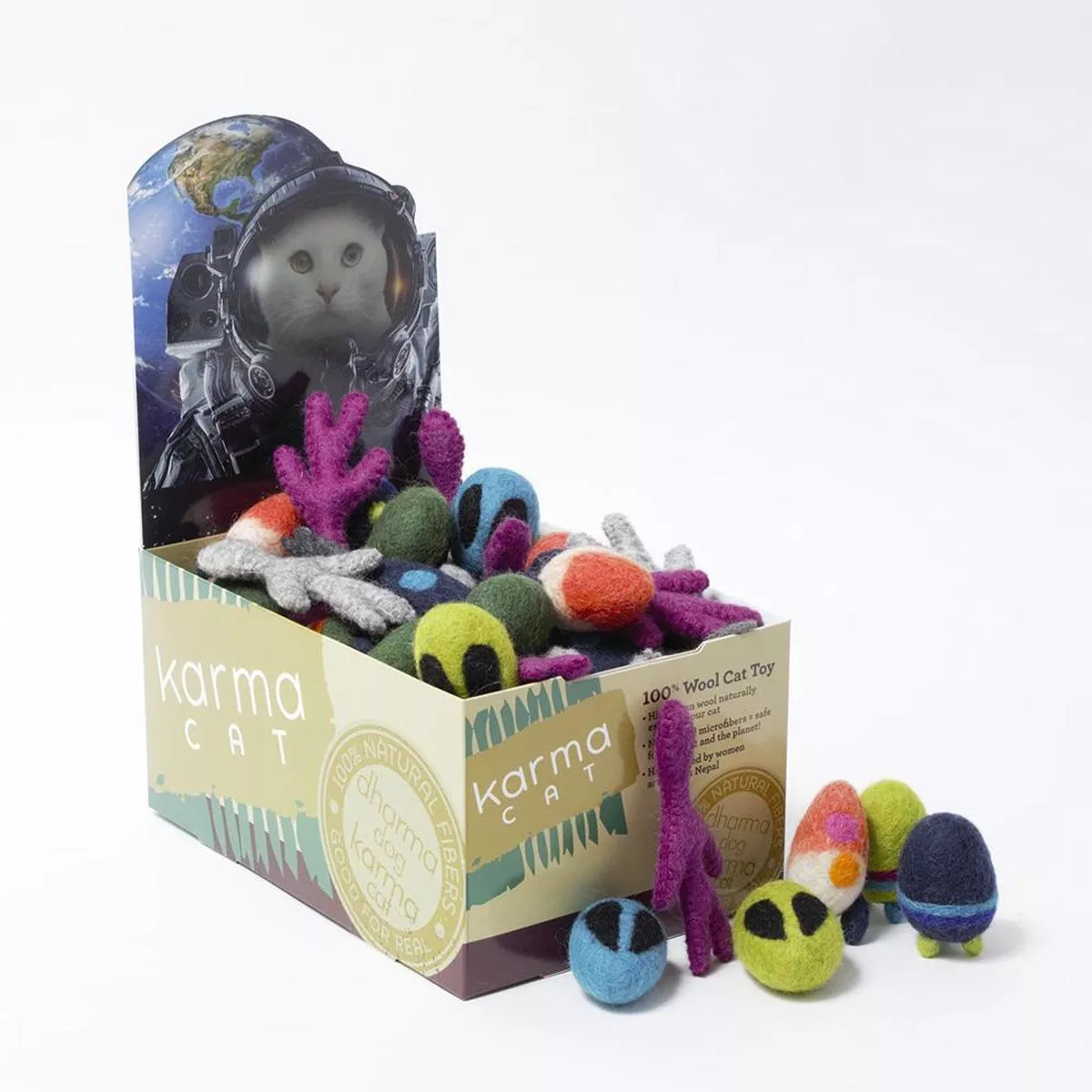 Dharma Dog Karma Cat Space Cat Toy