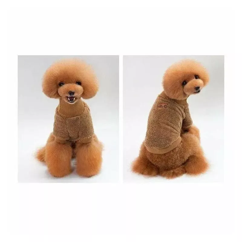 dog clothes Coffee M KLN-1716BN