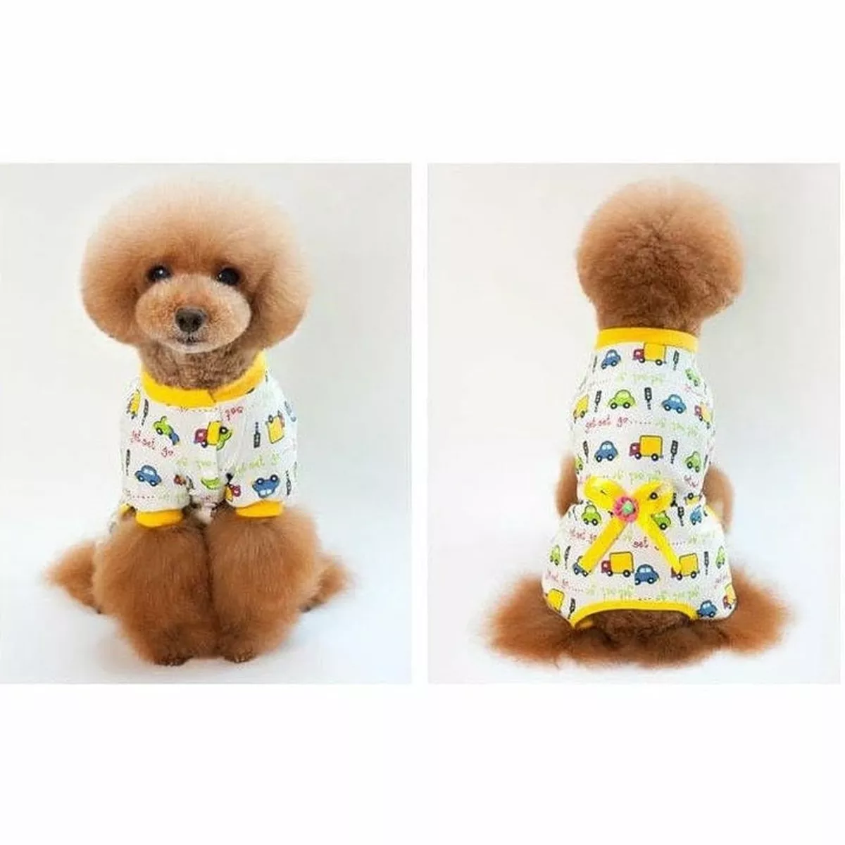 dog clothes Yellow S DW-28