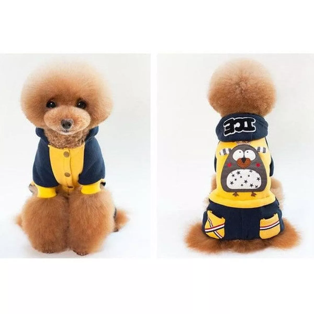 dog clothes Yellow S WY-04