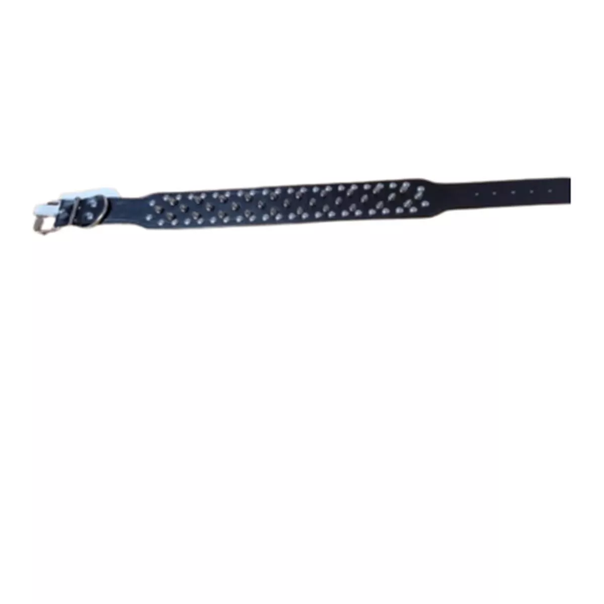 Dog Collar – 28″ Spiked Collar – Black