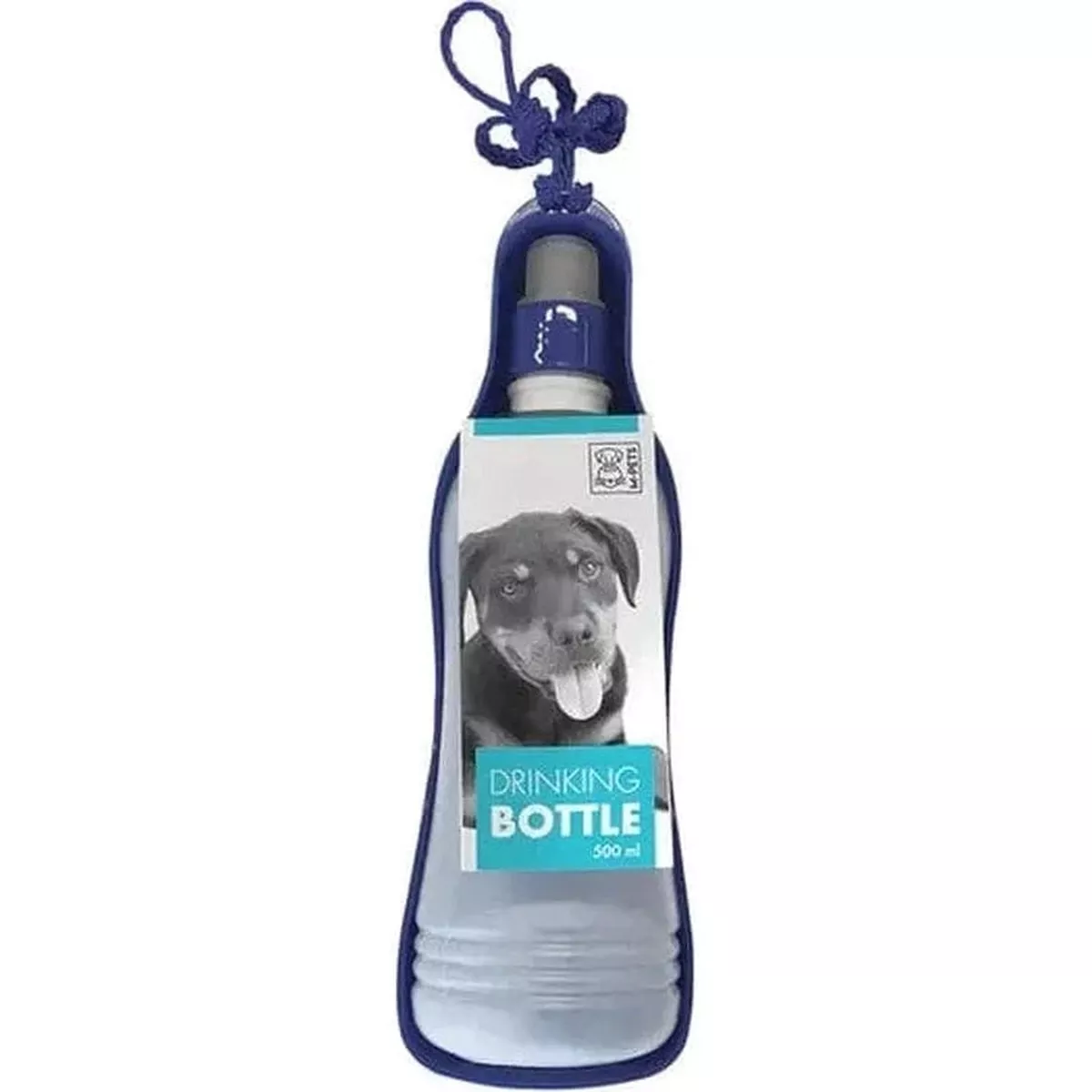 DOG DRINKING BOTTLE - M BLUE