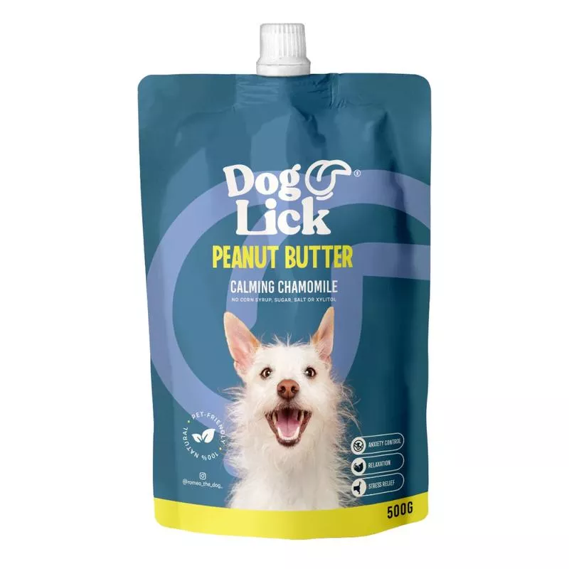 Dog Lick Peanut Butter Calming Chamomile