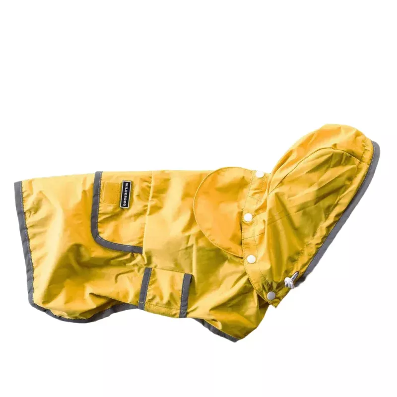 Dog Rain Jacket Yellow