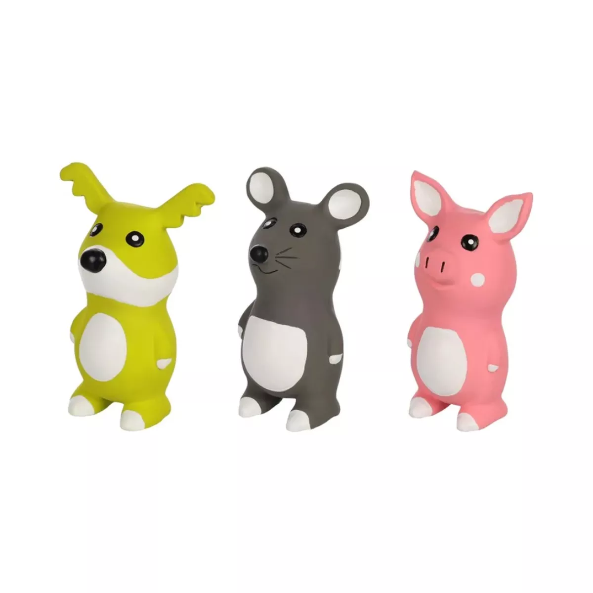 DOG TOY LATEX BOCCA ANIMALS