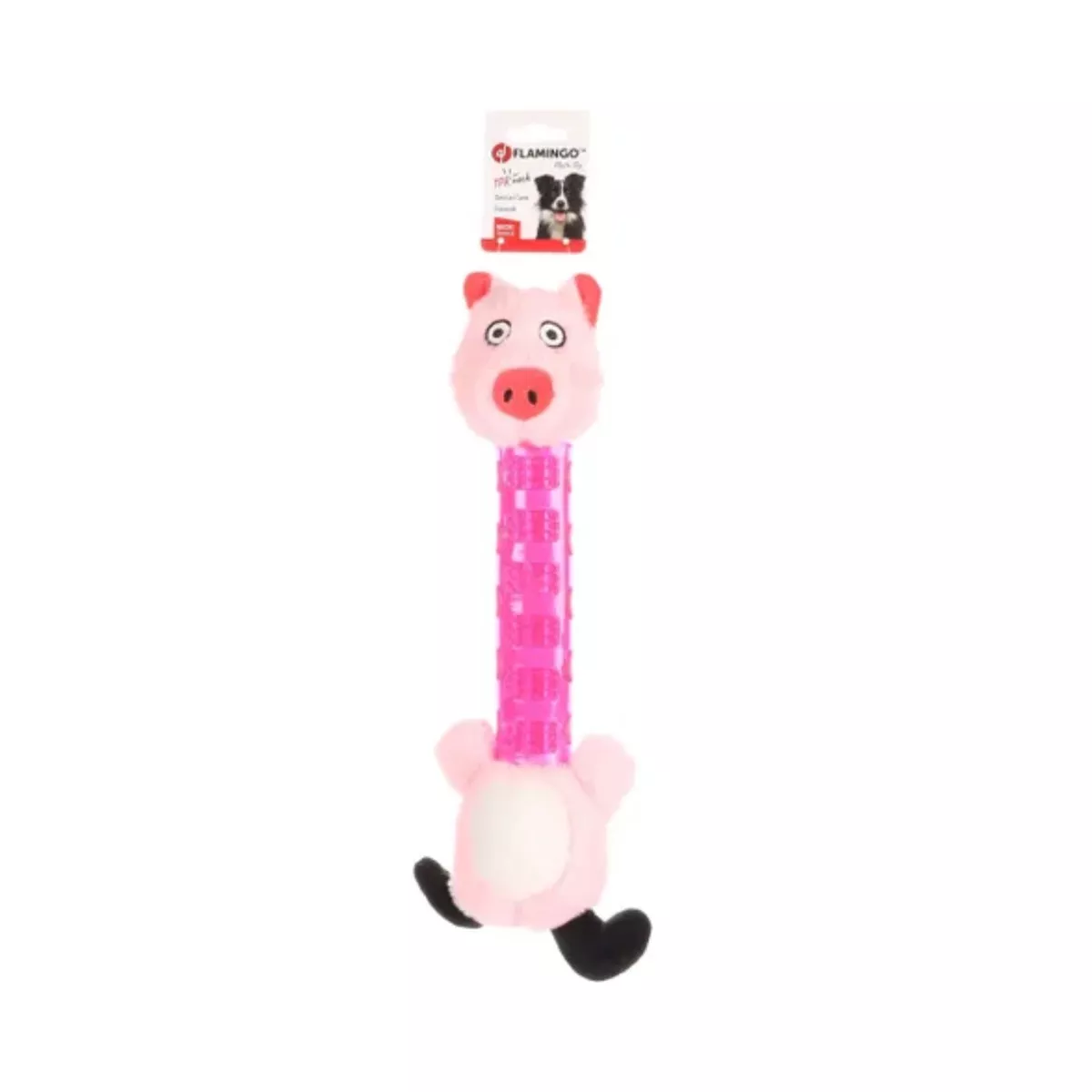 DOG TOY NECKI PIG