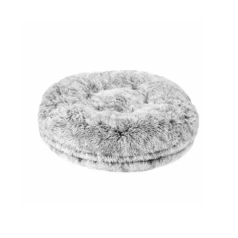 Dogman Bed Fluffy Memory rund gr M