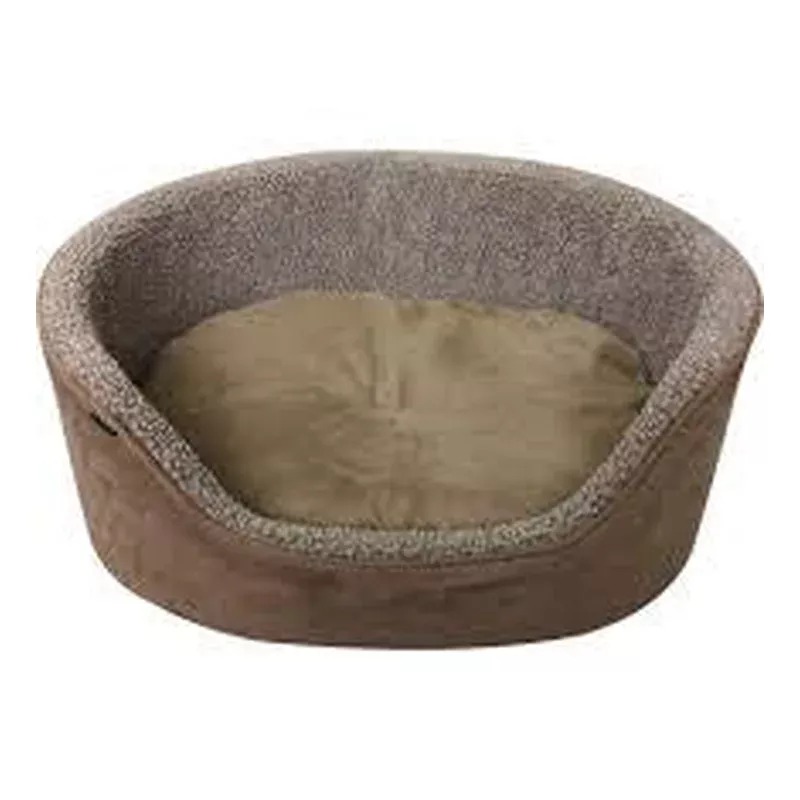 Dogman-Bed Sherpa high edge Brown – L