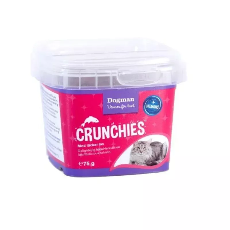 DogMan-Crunchies Salmon 75g