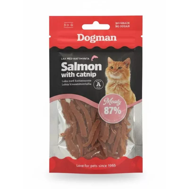 Dogman-Salmon with Catnip 30g