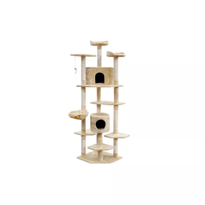 Dogman-Scratching post Asta Beige M 118cm